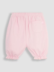 JoJo Maman Bébé Pink 2-Piece Floral Peter Rabbit Top & Shorts Set - Image 6 of 7