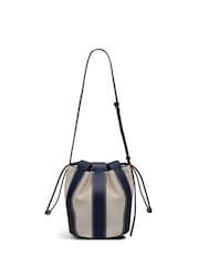 Radley Blue The Flora Medium Drawstring Bucket Bag - Image 4 of 7