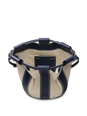 Radley Blue The Flora Medium Drawstring Bucket Bag - Image 5 of 7