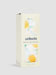 JoJo Maman Bébé Yellow Lemons Extra Large Muslin - Image 3 of 3