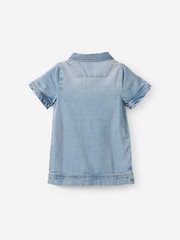 Cotton On Blue Denim Polo Dress - Image 2 of 3