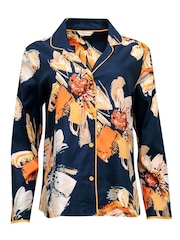 Cyberjammies Blue Floral Print Pyjamas Set - Image 4 of 5