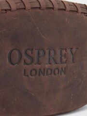 Osprey London The Rugger Leather Brown Washbag - Image 5 of 5