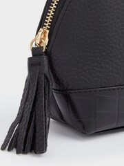 Osprey London The Kellie Leather Make-Up Black Bag - Image 4 of 4