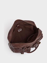 Osprey London Medium The Washed Leather Grip Brown Bag - Image 5 of 7