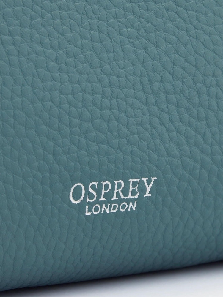 Azul - Bandolera de cuero The Stella de Osprey London - Imagen 6 de 6 Azul - Bandolera de cuero The Stella de Osprey London - Imagen 6 de 6