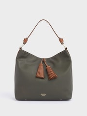 Osprey London The Savanna Leather Hobo Bag - Image 1 of 5