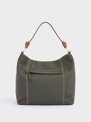 Osprey London The Savanna Leather Hobo Bag - Image 4 of 5