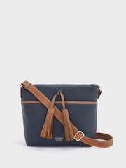OSPREY LONDON The Savanna Leather Cross-Body  Bag - Image 1 of 4