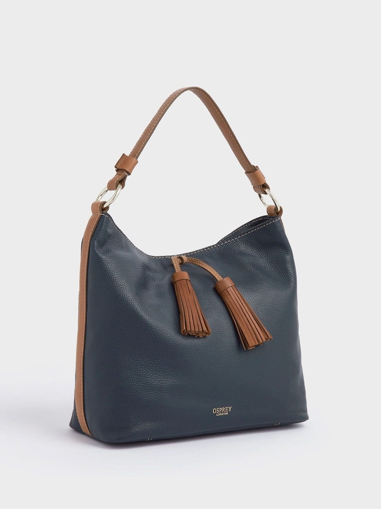 Osprey London The Savanna Leather Hobo Bag - Image 2 of 5