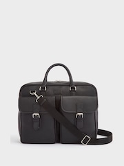 Osprey London The Grip Leather Black Bag - Image 1 of 7