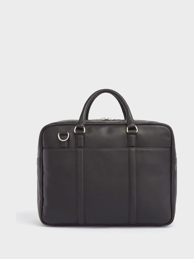 Osprey London The Grip Leather Black Bag - Image 2 of 7