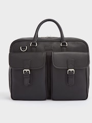 Osprey London The Grip Leather Black Bag - Image 5 of 7