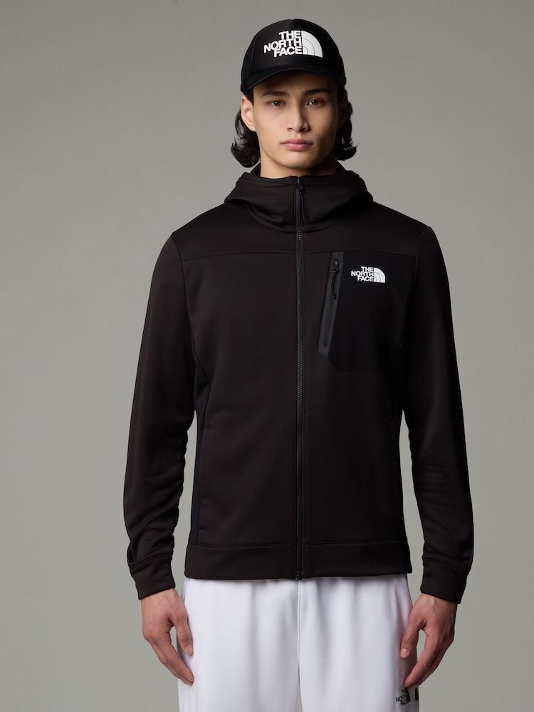 The North Face Black Mens Mountain Athletic Full Zip Fleece - Image 1 of 6
