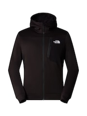 The North Face Black Mens Mountain Athletic Full Zip Fleece - Image 5 of 6