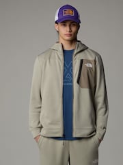 The North Face Grey Mens Mountain Athletic Full Zip Fleece - Image 3 of 5