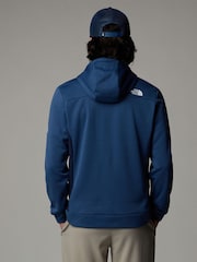 The North Face Blue Mens Mountain Athletic Full Zip Fleece - Image 2 of 4