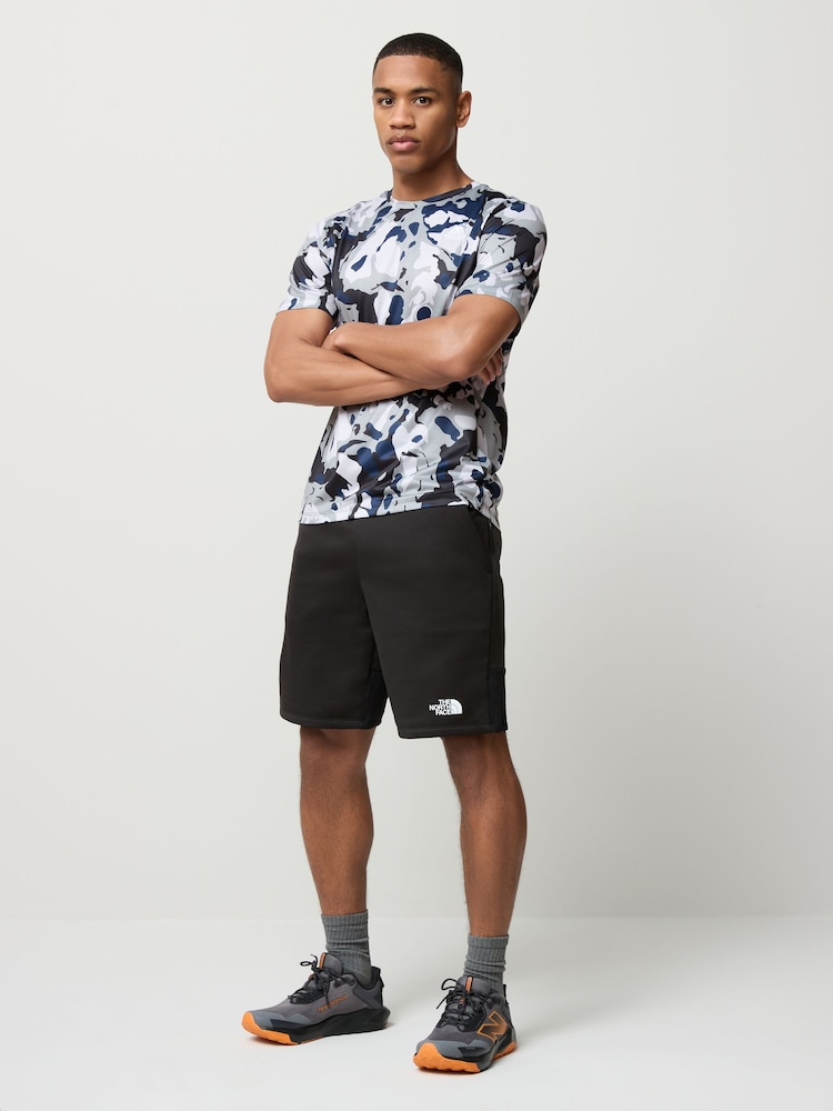 The North Face Black Mens Mountain Athletics Fleece Shorts - Image 2 of 5