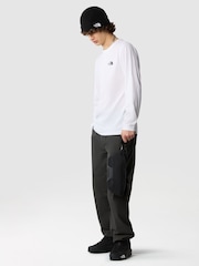 Blanco - The North Face camiseta de manga larga Simple Dome - Imagen 3 de 5