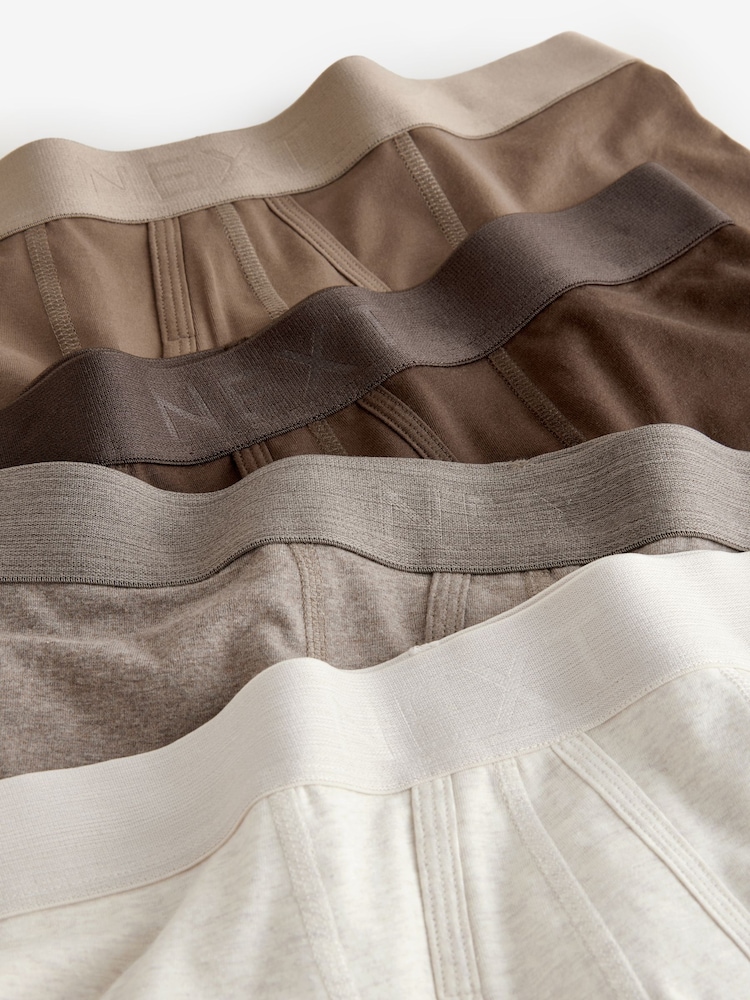 Neutral 4 pack A-Front Boxers - Image 7 of 7