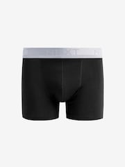 Black Pastel Textured Colour Waistband Trunk Boxers 8 Pack - Image 7 of 10