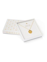 Orelia London Gold Plated Zodiac Medallion Necklace - Image 3 of 3