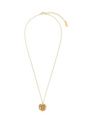 Orelia London Gold Plated Zodiac Medallion Necklace - Image 1 of 3