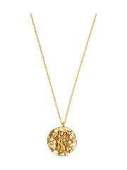 Orelia London Gold Plated Zodiac Medallion Necklace - Image 2 of 3