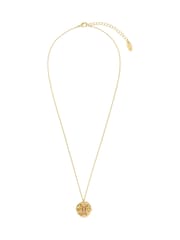 Orelia London Gold Plated Zodiac Medallion Necklace - Image 1 of 3