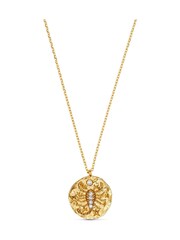 Orelia London Gold Plated Zodiac Medallion Necklace - Image 2 of 3