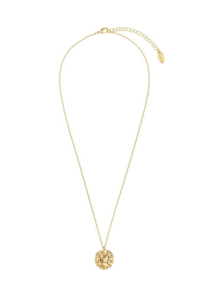 Orelia London Gold Plated Zodiac Medallion Necklace - Image 1 of 3