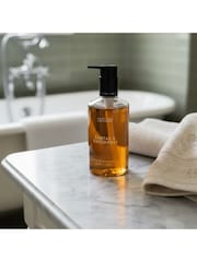 Scottish Fine Soaps Santal & Patchouli Body & Hand Wash 300ml Pump Bottle - Image 2 of 2