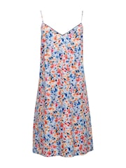 Cyberjammies Blue Ditsy Print Strap Nightdress - Image 4 of 4