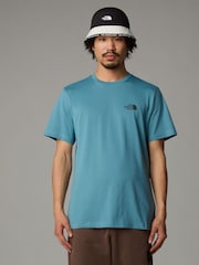 The North Face Blue Mens Simple Dome T-Shirt - Image 1 of 3