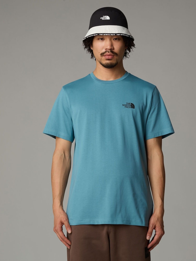 The North Face Blue Mens Simple Dome T-Shirt - Image 1 of 3