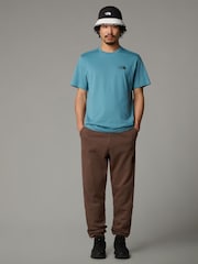 The North Face Blue Mens Simple Dome T-Shirt - Image 3 of 3