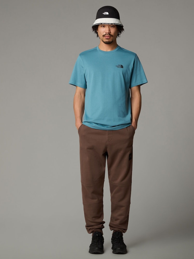 The North Face Blue Mens Simple Dome T-Shirt - Image 3 of 3