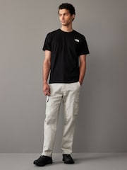 The North Face Black Topographic Back Print 100% Cotton T-Shirt - Image 2 of 6