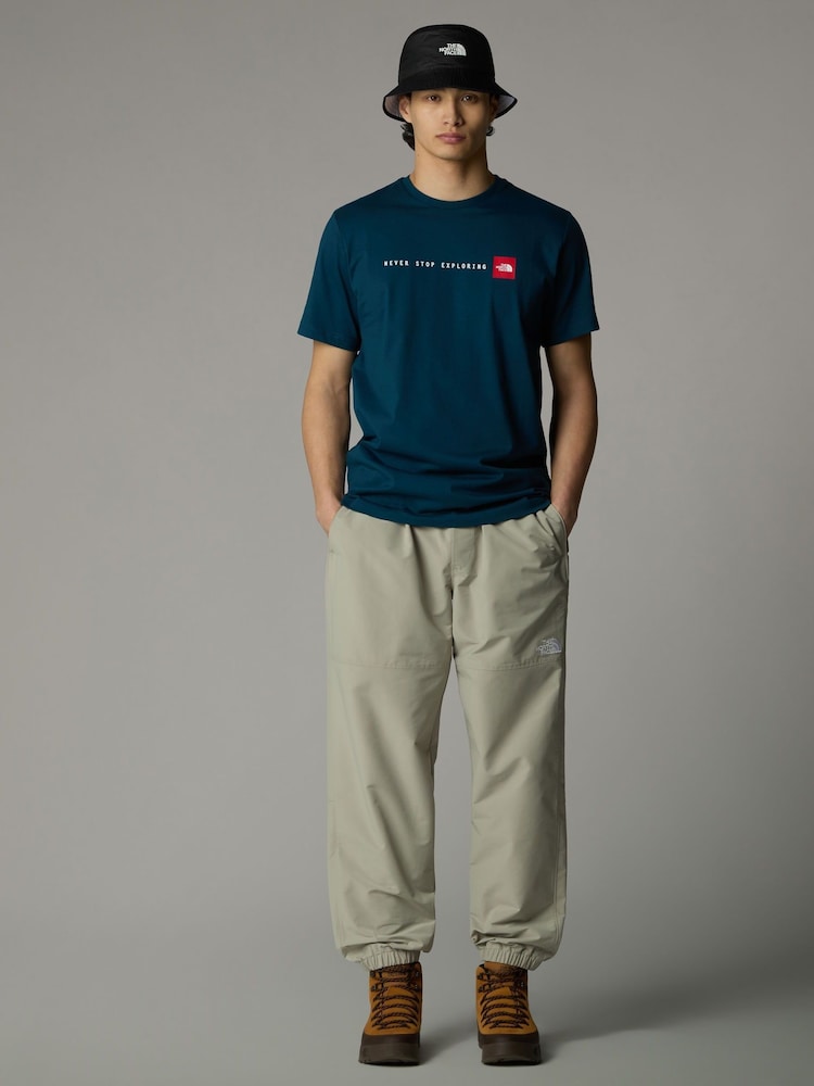 The North Face Blue Never Stop Exploring 100% Cotton T-Shirt - Image 2 of 3