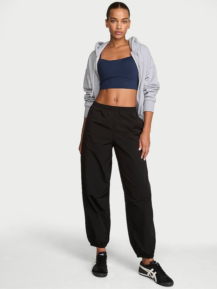 Victoria's Secret Black Parachute Bubble Trousers - Image 1 of 2 Victoria's Secret Black Parachute Bubble Trousers - Image 1 of 2