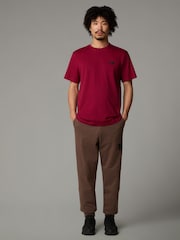 The North Face Red Mens Simple Dome T-Shirt - Image 3 of 3