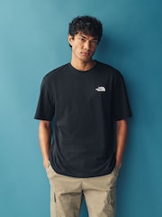 The North Face Black Essential Oversized T-Shirt - Image 1 of 4