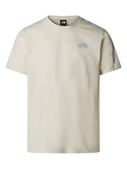 The North Face White Mens Short Sleeve 100% Cotton Redbox T-Shirt - Image 1 of 2