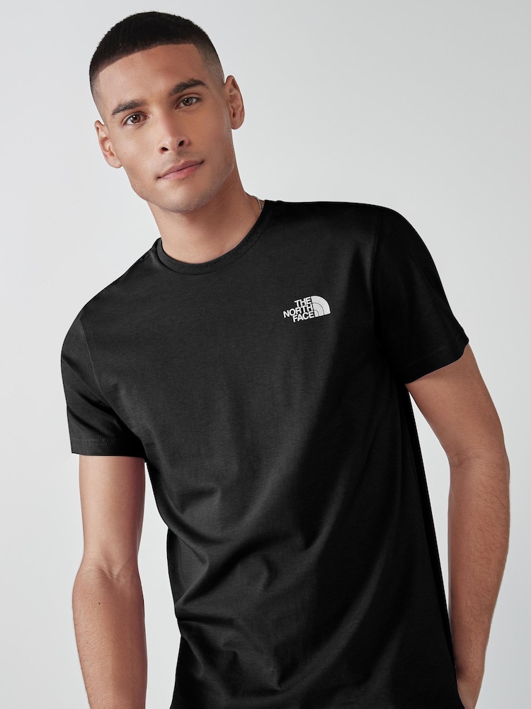 The North Face Black Mens Simple Dome T-Shirt - Image 1 of 5