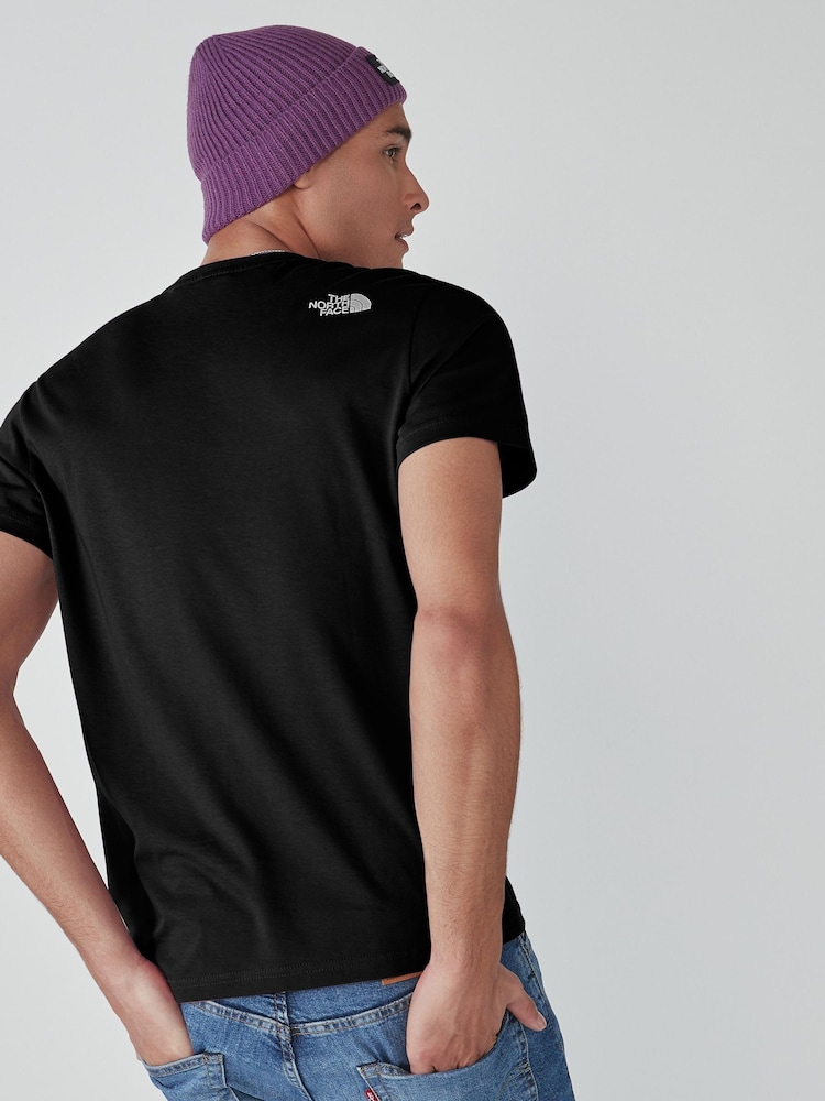 The North Face Black Mens Simple Dome T-Shirt - Image 2 of 5