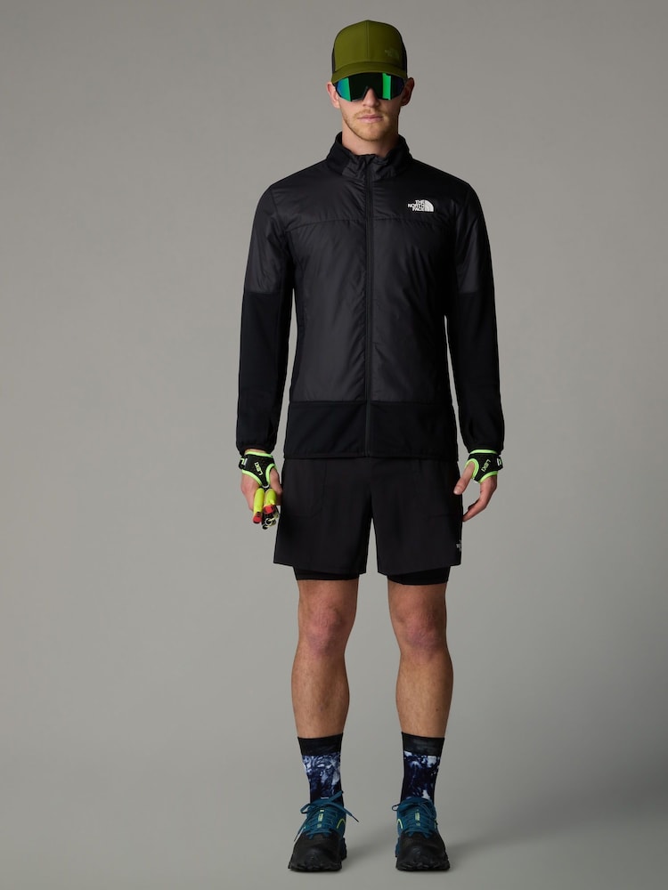 The North Face Black Mens Sunriser 2 in 1 6" Shorts - Image 1 of 3 The North Face Black Mens Sunriser 2 in 1 6" Shorts - Image 1 of 3