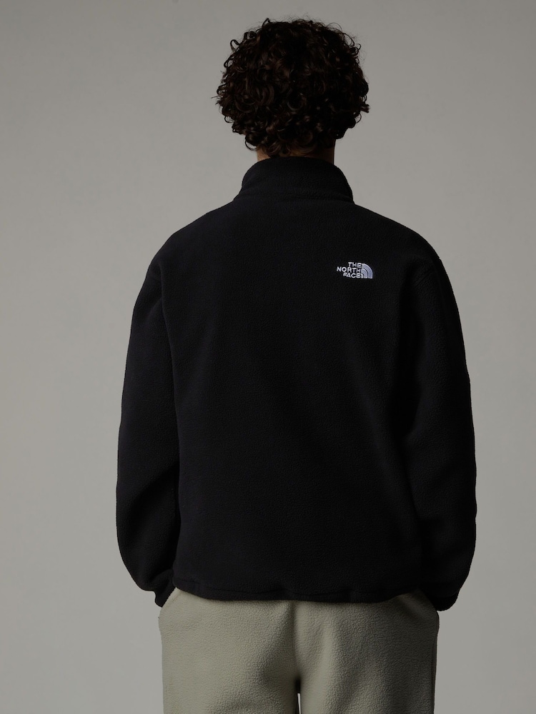 The North Face Dark Black Fleeski Quarter Zip Fleece - Image 2 of 3
