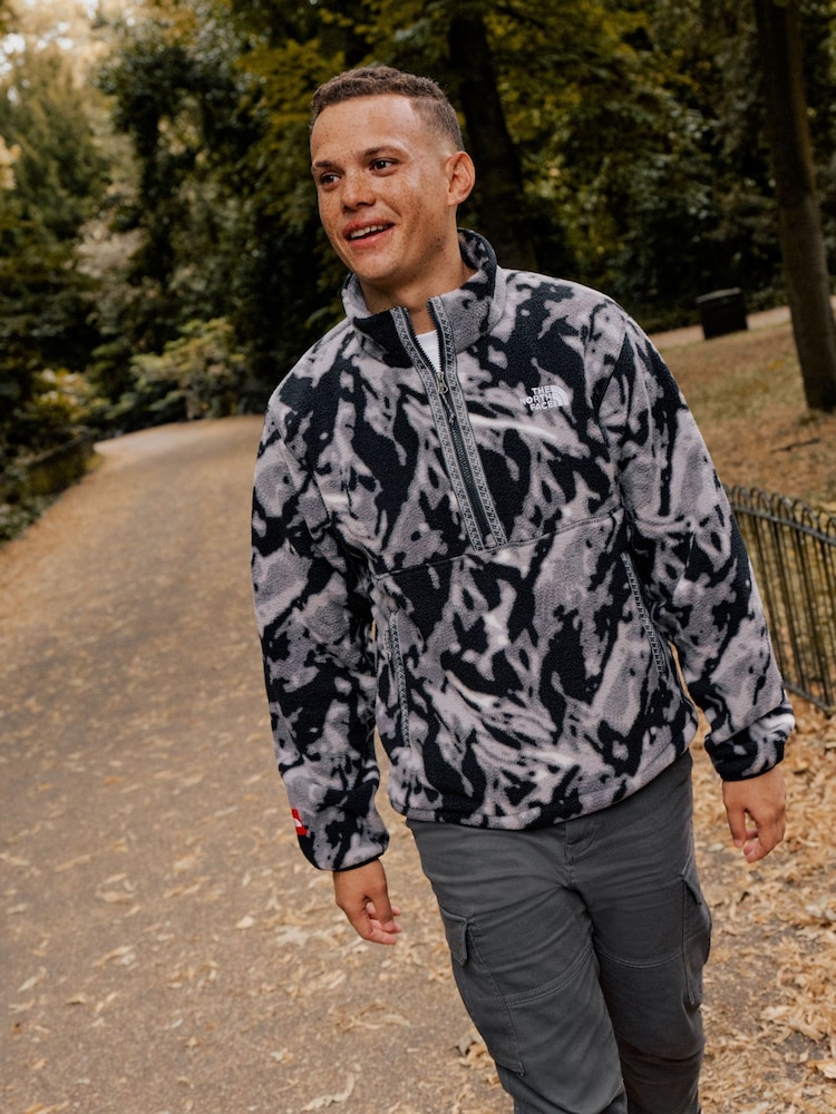 The North Face Black Fleeski Quarter Zip Fleece - Image 1 of 5