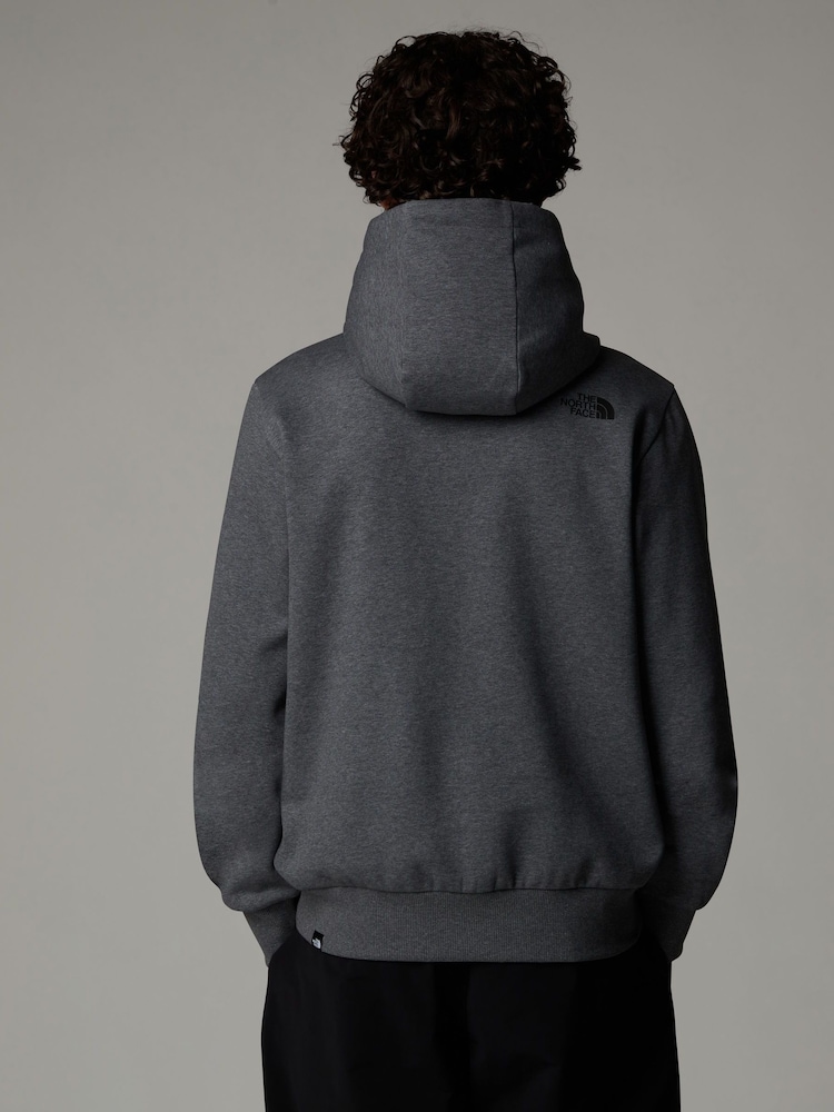 The North Face Grey Simple Dome Hoodie - Image 3 of 3