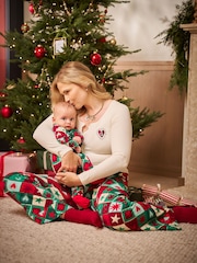 Seraphine Multi Celestial Family Matching Christmas Pyjama Set (0-12mths) - Image 2 of 3